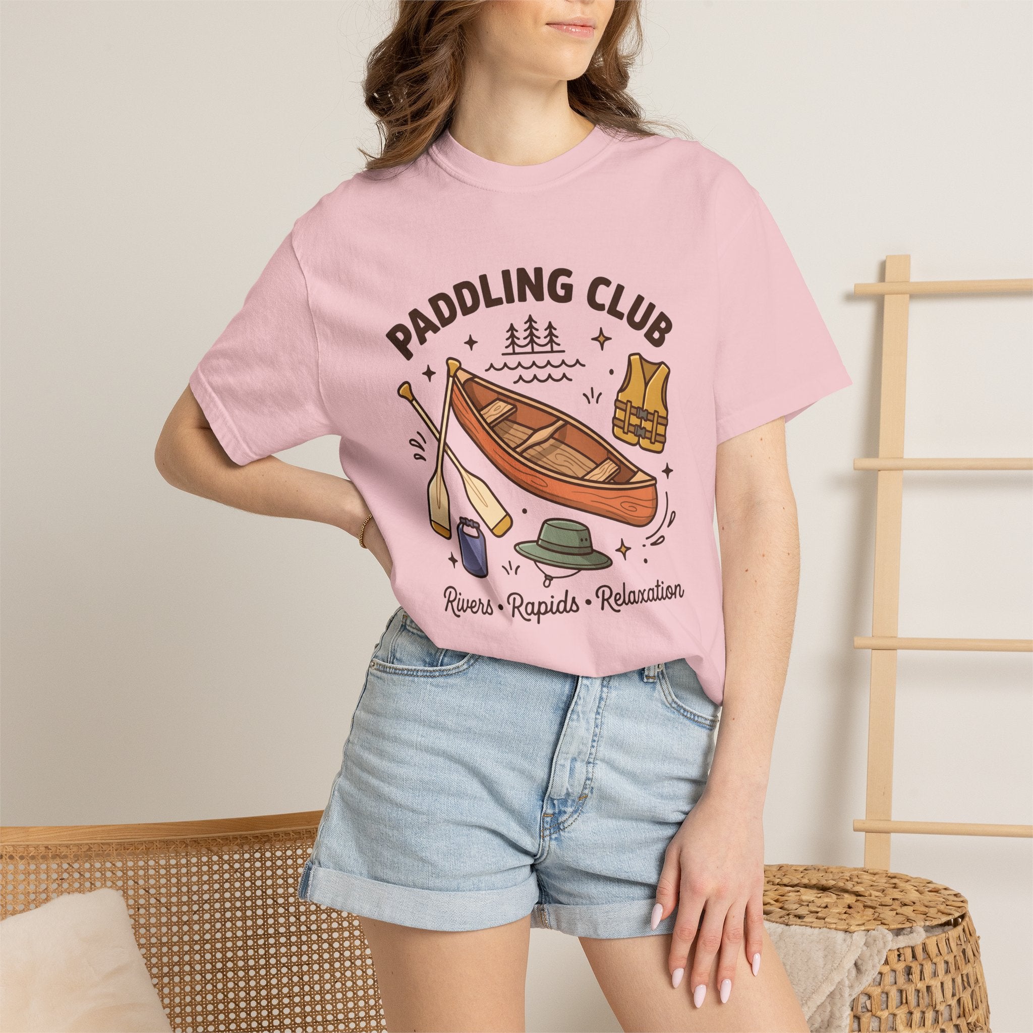 Canoe Oars Shirt Paddling Wilderness Gift Women Anime Tee Paddle T-Shirt Kayaking Enthusiast Manga Tshirt Outdoor Graphic Doodle Flotation