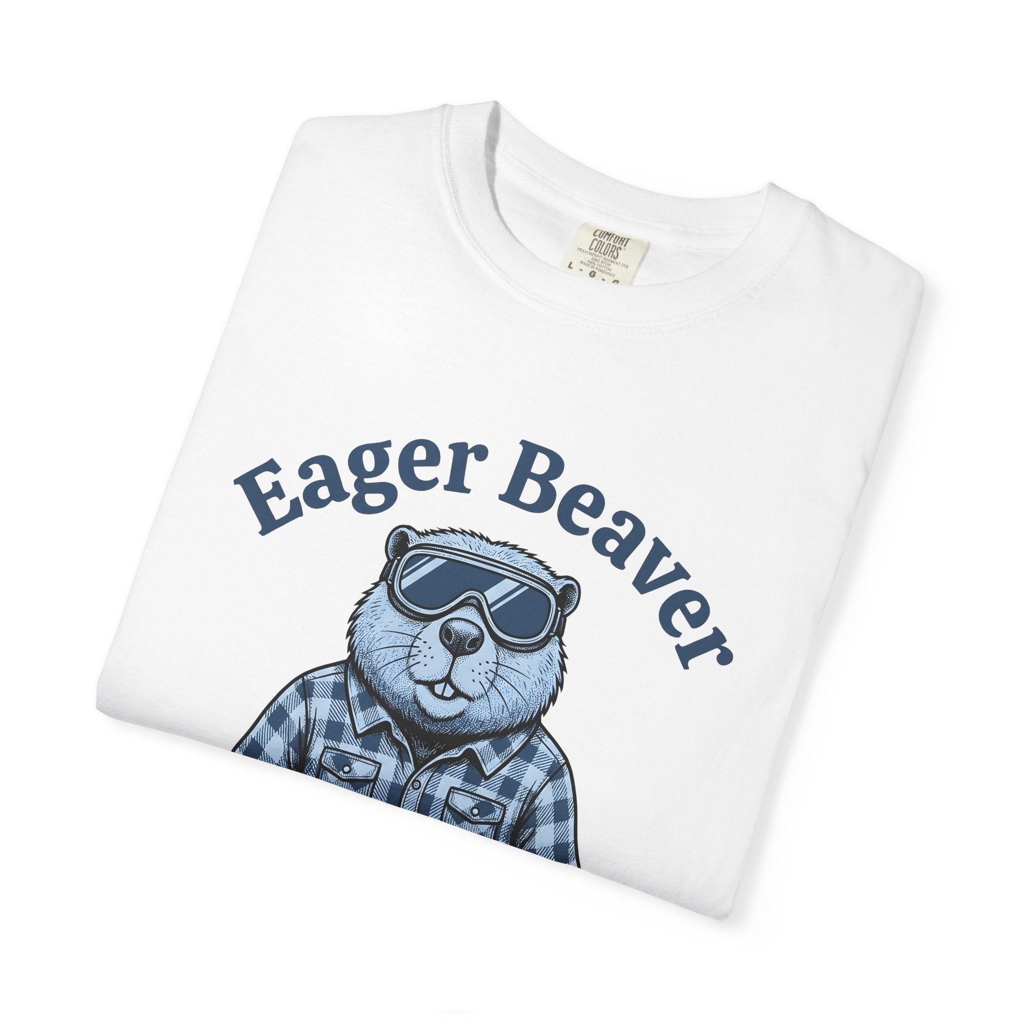 Beaver Mascot Shirt Animal Clothing Gift Women Comic Tee Beaver T-Shirt Wildlife Fan Cartoon Tshirt Fashion Graphic Retro Utility Belt