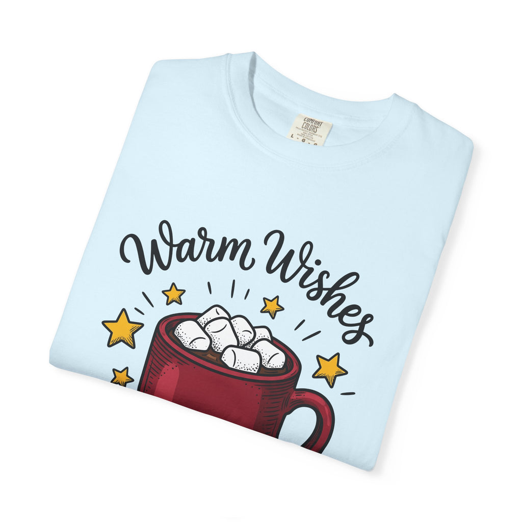 Chocolate Drink Mug Shirt Christmas Frost Gift Women Doodle Tee Cocoa T-Shirt Christmas Fan Hot Cocoa Tshirt Frosty Graphic Minimalist Shine