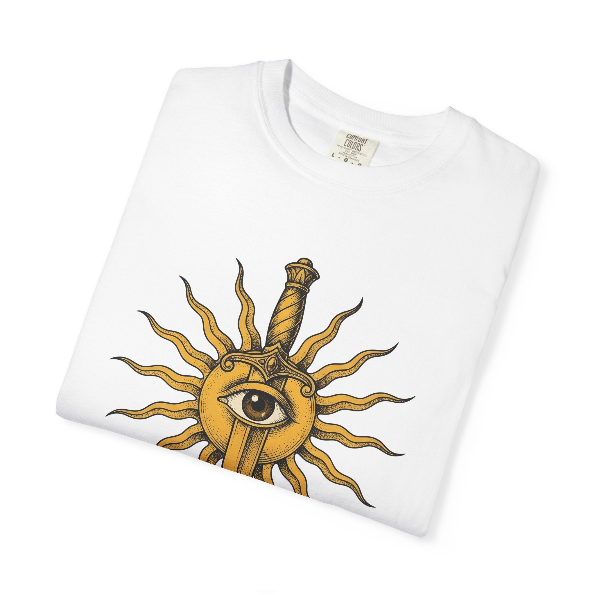 Sun Eye Blade Shirt Boho Chic Wellness Gift Women Fantasy Tee Sunblade T-Shirt Bohemian Fan Mythical Tshirt Wellness Graphic Classic Saber