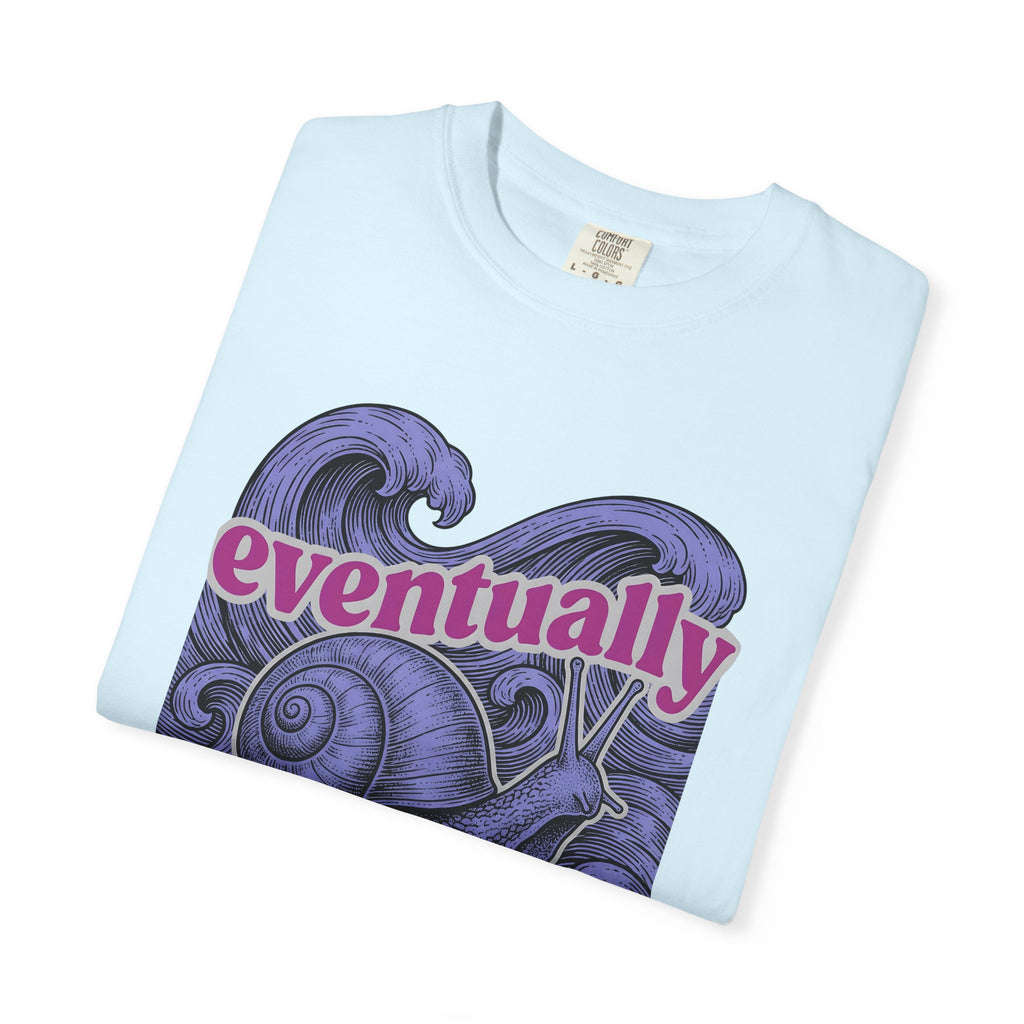 Snail Art Shirt Funny Creatures Gift Women Rustic Tee Slug T-Shirt Humor Fan Primitive Tshirt Animal Graphic Doodle Ocean Surf Tshirt
