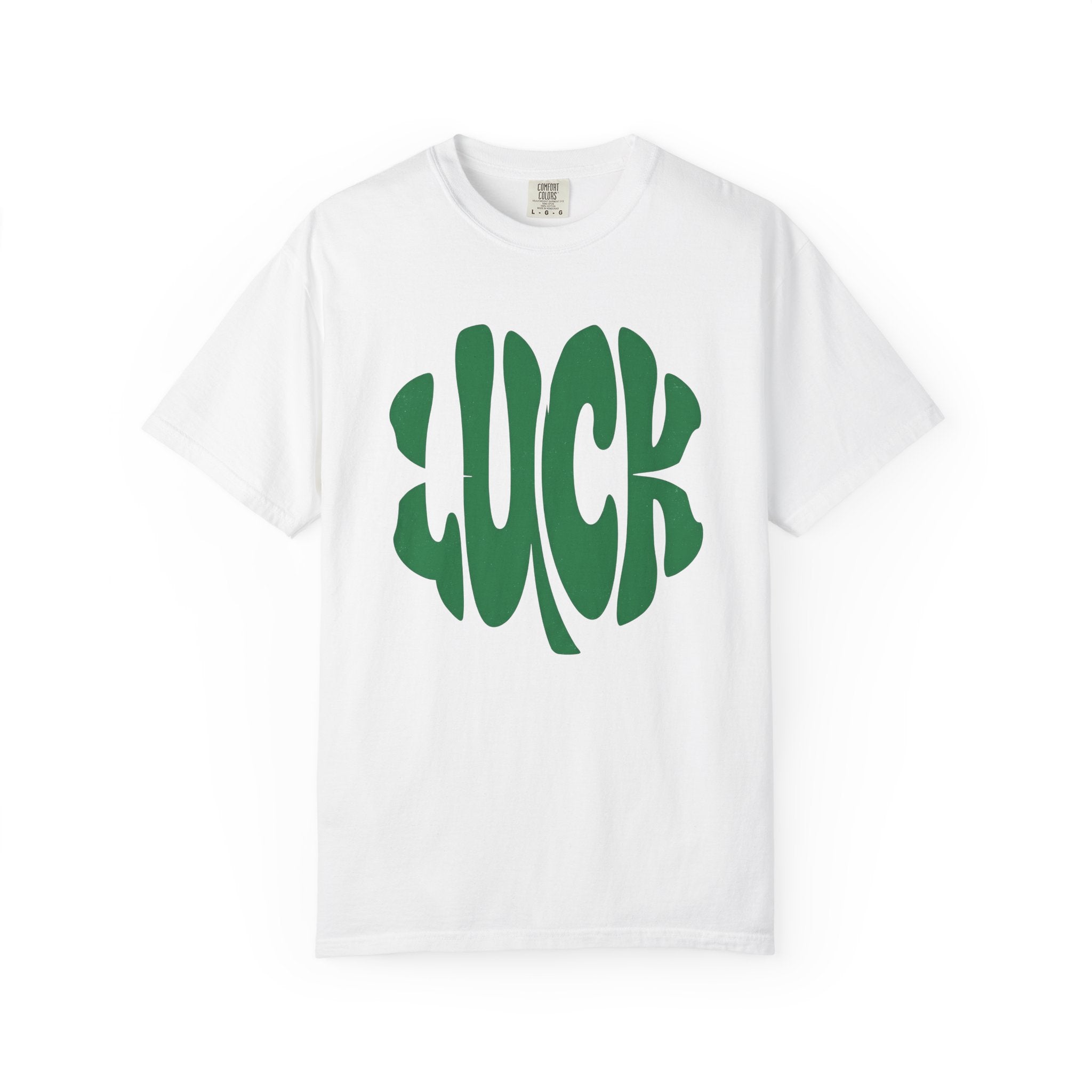 Four Leaf Clover Shirt St. Patrick's Day Celebration Gift Women Vintage Tee Shamrock T-Shirt Irish Fan Retro Tshirt Party Graphic Hand Drawn
