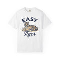 Tiger Sunglasses Shirt Funny Animal Gift Women Vintage Tee Tiger T-Shirt Humor Fan Retro Tshirt Wildlife Graphic Hand Drawn Grass Tshirt