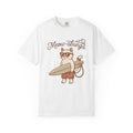 Kitty Surfer Shirt Cat Shore Gift Women Line Art Tee Cat T-Shirt Feline Fan Minimalist Tshirt Beach Graphic Classic Cool Glasses Tshirt