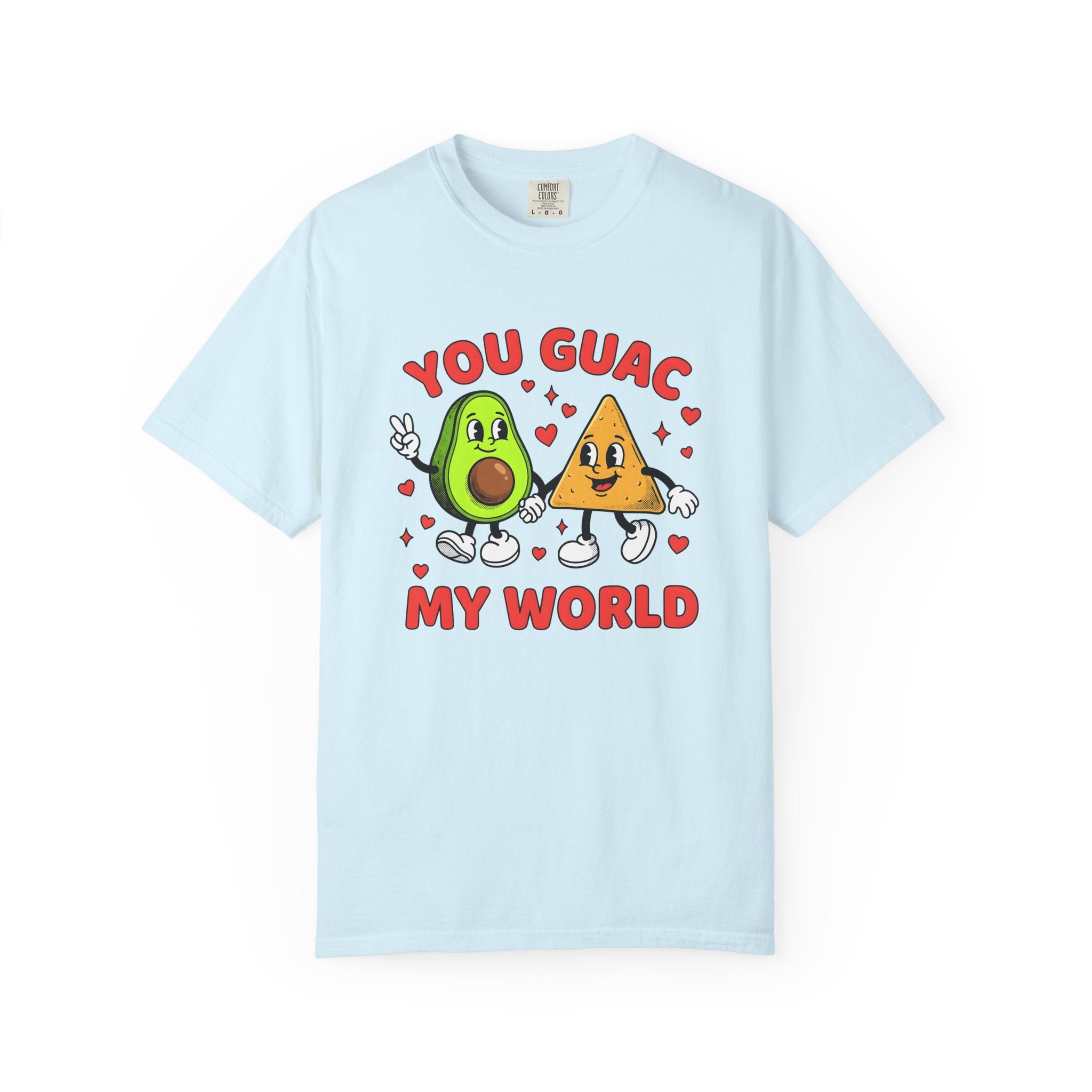 Avocado Crisp Shirt St Valentine's Day Cuisine Gift Women Comic Tee Avocado Chip T-Shirt Valentine Fan Cartoon Tshirt Food Graphic Vintage