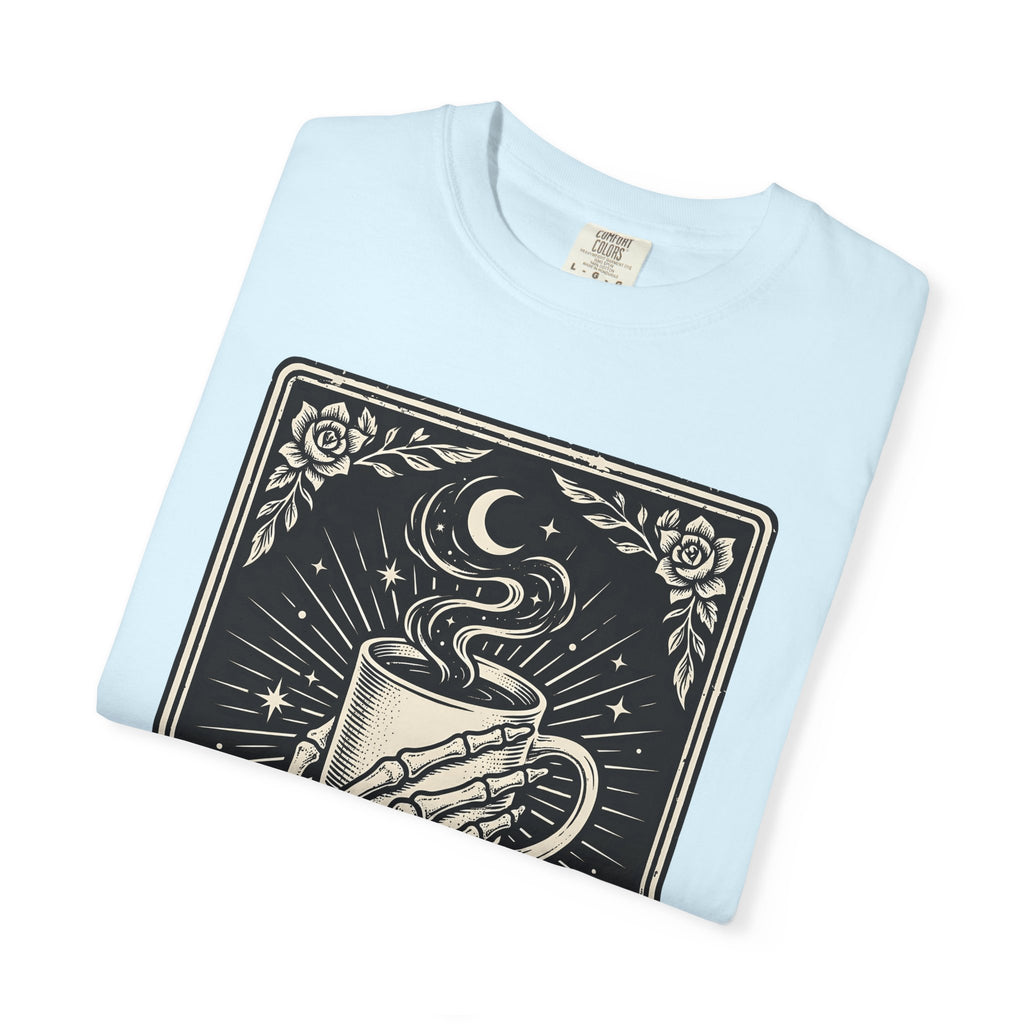 Bone Hand Coffee Cup Shirt Boho Chic Java Gift Women Mysterious Tee Coffee Mug T-Shirt Bohemian Fan Coffee Cup Tshirt Caffee Graphic Classic