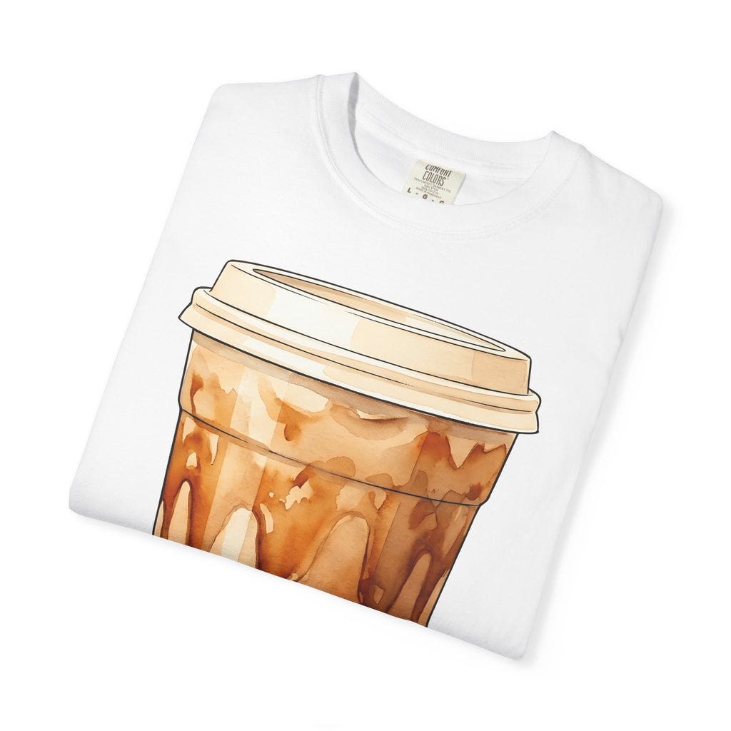 Bubble Tea Shirt Drinks Foodie Gift Women Watercolor Tee Boba T-Shirt Beverage Fan Tea Graphic Minimal Boba Pearls Tshirt