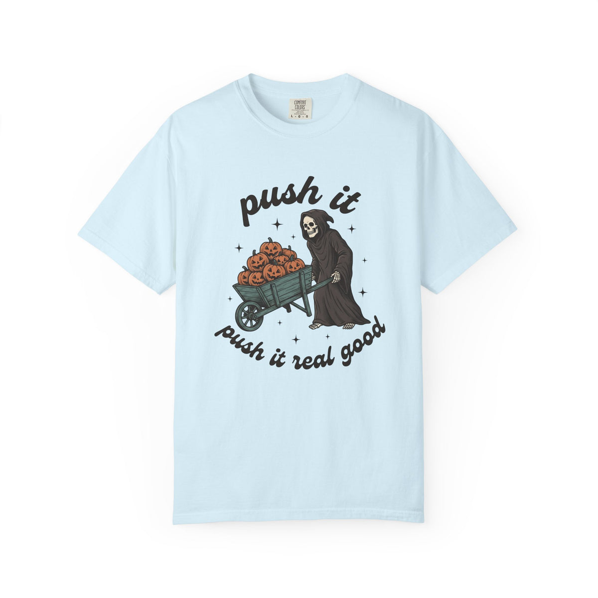 Grim Reaper Shirt Halloween Spooky Gift Women Vintage Tee Reaper T-Shirt Horror Fan Death Tshirt Creepy Graphic Hand Drawn Pumpkins Tshirt