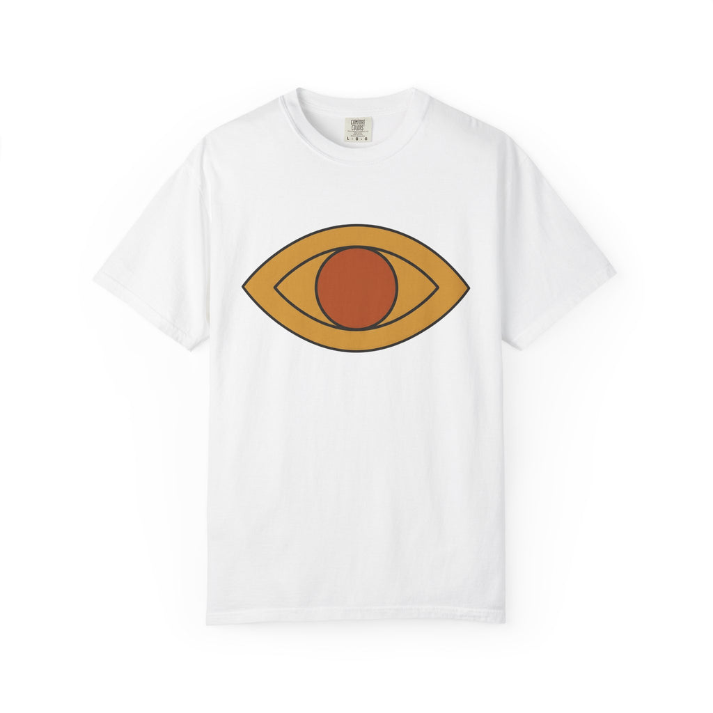 Eye Icon Shirt Geometric Modern Art Gift Women Simple Tee Eye T-Shirt Geometry Enthusiast Minimalist Tshirt Abstract Graphic Vintage Shape