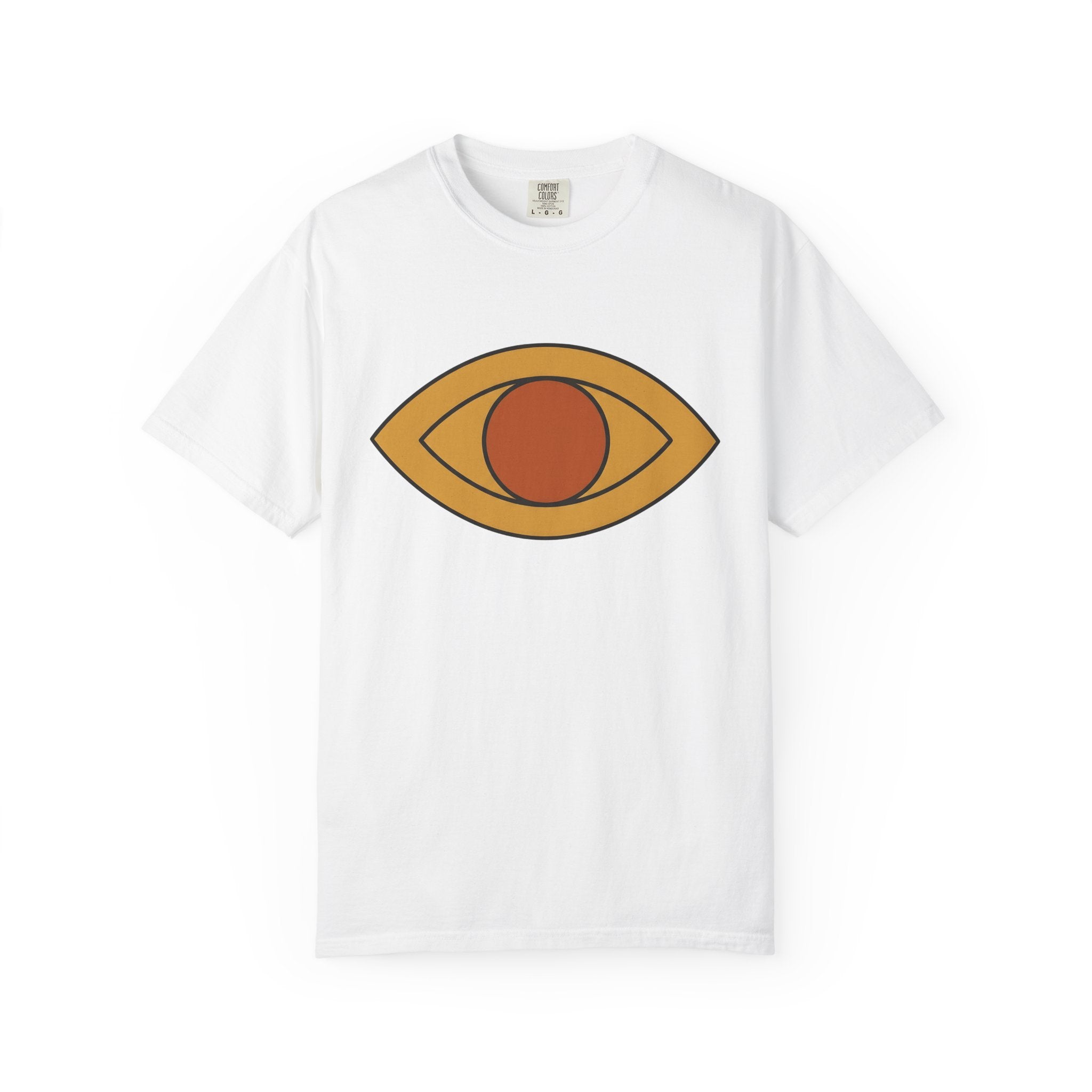 Eye Icon Shirt Geometric Modern Art Gift Women Simple Tee Eye T-Shirt Geometry Enthusiast Minimalist Tshirt Abstract Graphic Vintage Shape
