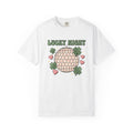 Dance Ball Shirt St Patrick's Day Event Gift Women Cartoon Tee Ballroom T-Shirt Party Fan Comic Tshirt Festival Graphic Hand Drawn Four Leaf