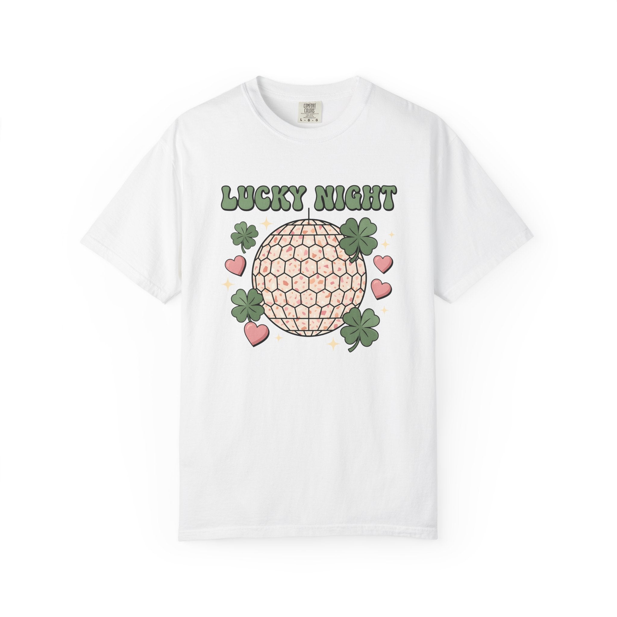 Dance Ball Shirt St Patrick's Day Event Gift Women Cartoon Tee Ballroom T-Shirt Party Fan Comic Tshirt Festival Graphic Hand Drawn Four Leaf