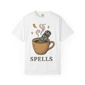 Sage Stick Mug Shirt Boho Chic Spells Gift Women Sketch Tee Smudging T-Shirt Bohemian Enthusiast Doodle Tshirt Magical Graphic Line Art