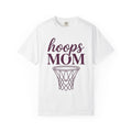 Basketball Hoop Shirt Moms Sports Gift Women Modern Tee Net T-Shirt Mom Fan Athletic Tshirt Sports Graphic Minimal Heart Tshirt