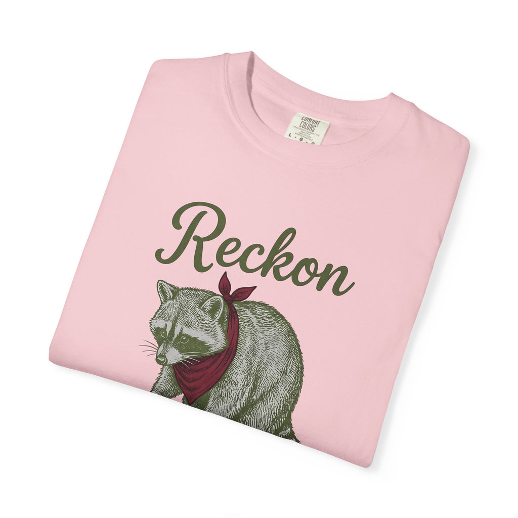 Raccoon Scarf Shirt Funny Wildlife Gift Women Retro Design Tee Raccoon T-Shirt Humor Fan Vintage Tshirt Animal Graphic Sketch Gold Coins