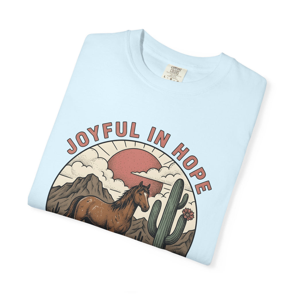 Horse Desert Shirt Western Nature Gift Women Vintage Tee Mustang T-Shirt Cowboy Fan Distressed Tshirt Environmental Graphic Retro Cactus