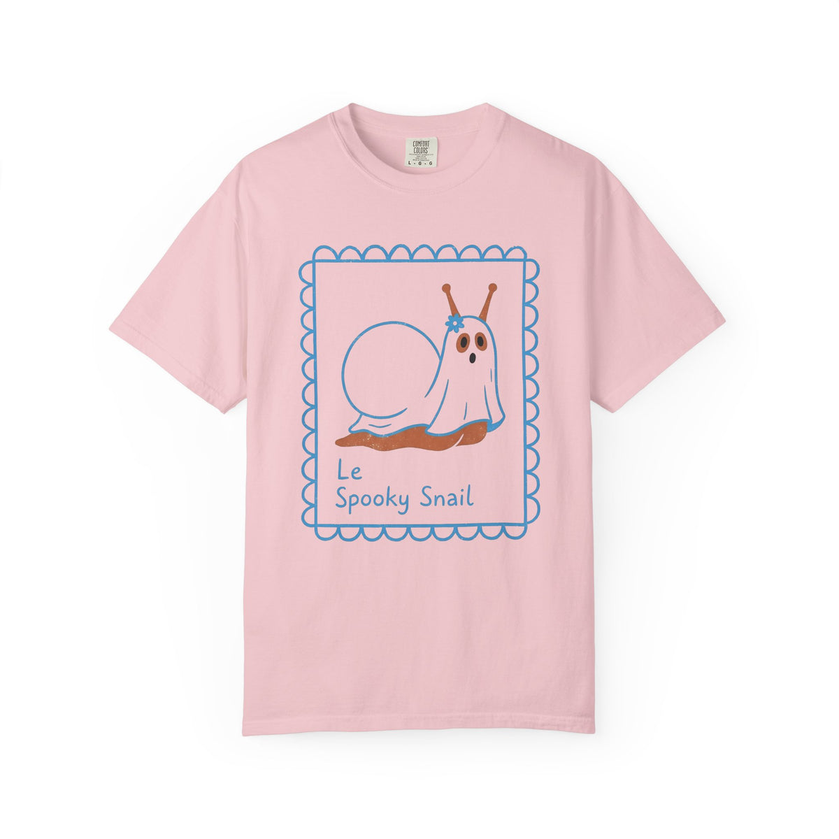 Halloween Snail Shirt Halloween Creature Gift Women Sweet Tee Slug T-Shirt Horror Fan Spooky Tshirt Beast Graphic Doodle Blossom Tshirt