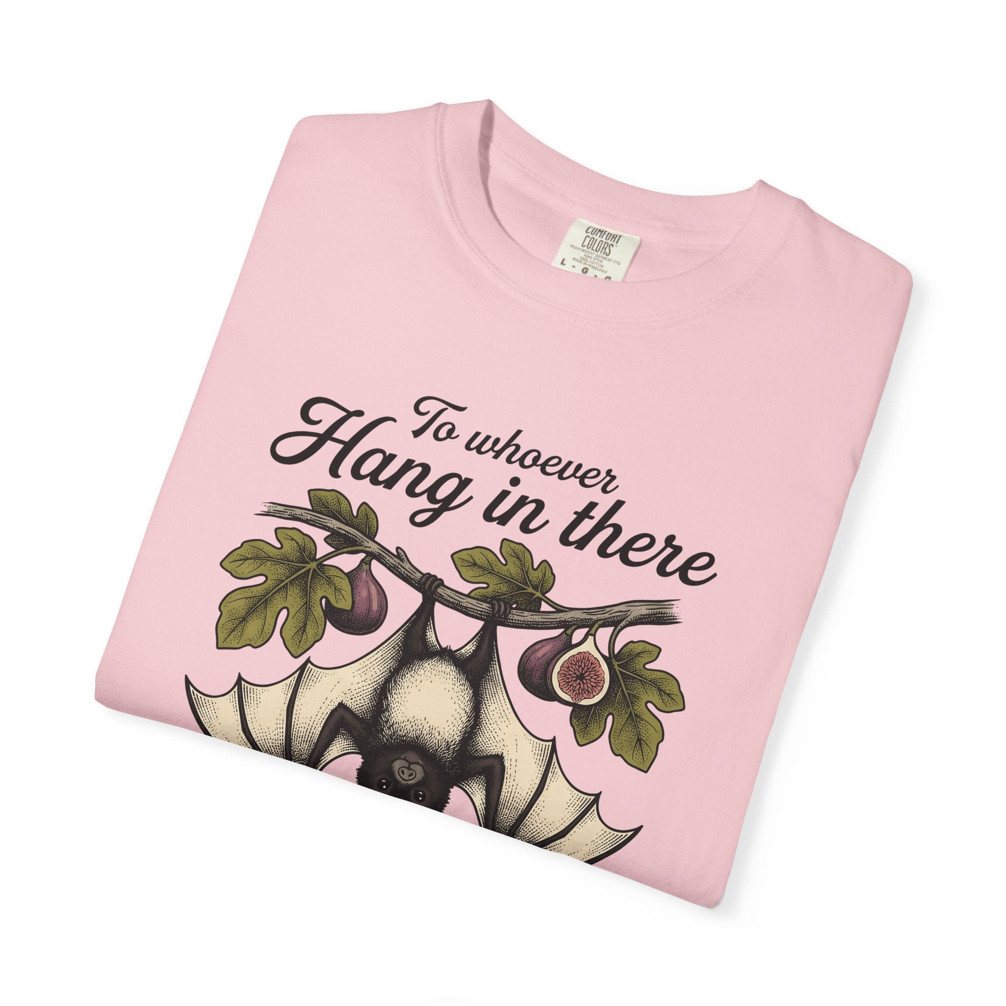 Bat Drawing Shirt Cute Critter Gift Women Retro Tee Bat T-Shirt Adorable Fan Chiropteran Graphic Line Art Twig Branch Tshirt