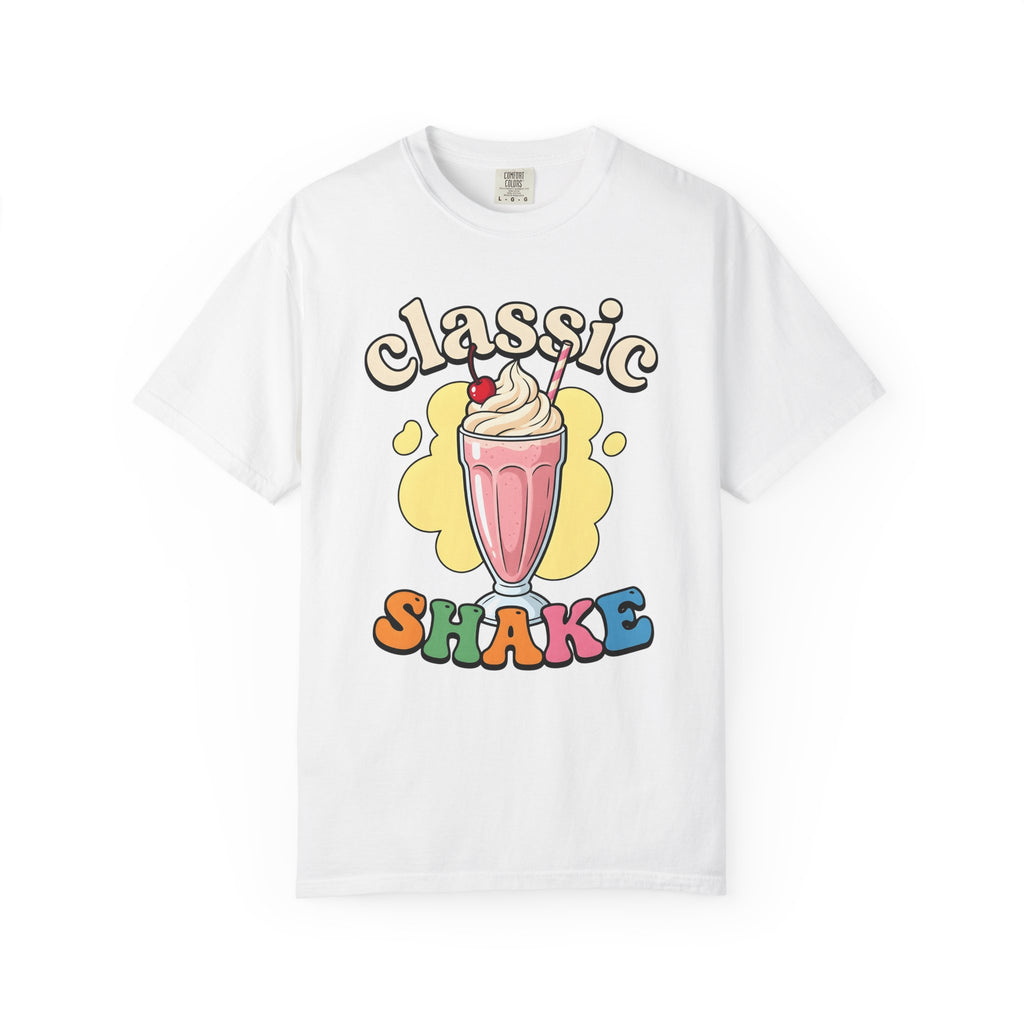 Milkshake Shirt Desserts Snack Gift Women Cartoon Tee Shake T-Shirt Sweets Fan Toon Tshirt Munchie Graphic Vintage Cherry Tshirt