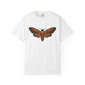 Death Moth Shirt Halloween Gothic Gift Women Bold Graphic Tee Moth T-Shirt Horror Fan Dark Art Tshirt Gothic Graphic Skull Tshirt