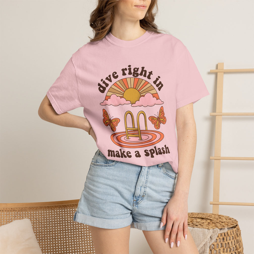 Swimming Ladder Shirt Sports & Activities Water Sports Gift Women Classic Tee Ladder T-Shirt Athlete Enthusiast Vintage Tshirt Aquatic