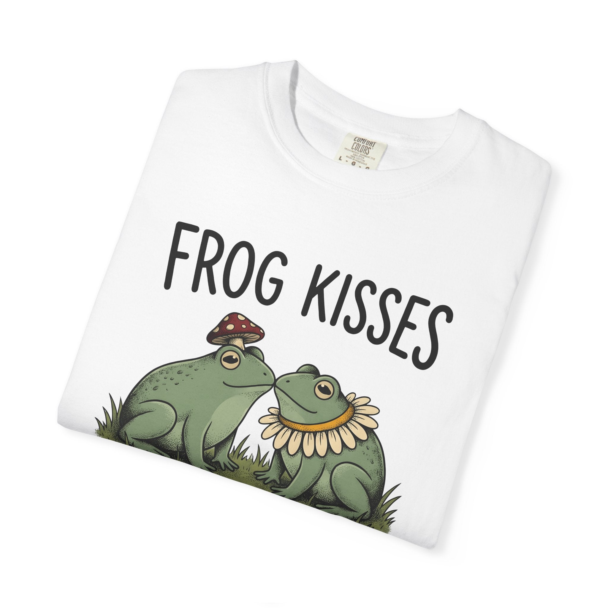 Frog Couple Shirt St. Valentine's Day Animal Gift Women Cute Tee Toad T-Shirt Valentine Fan Kawaii Tshirt Creature Graphic Vintage Mushroom