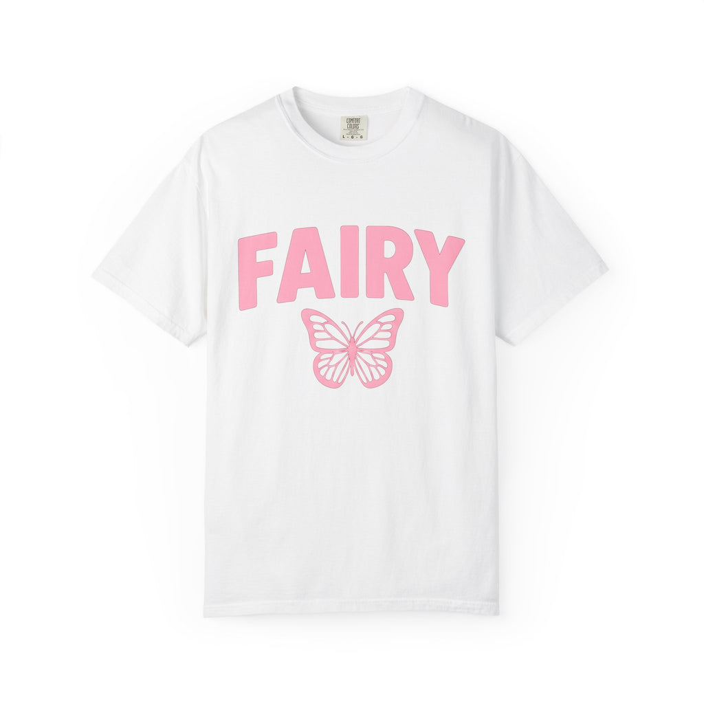 Butterfly Art Shirt Fairy Style Gift Women Adorable Tee Butterfly T-Shirt Fairy Fan Cute Tshirt Fashion Graphic Clean Light Tones Tshirt