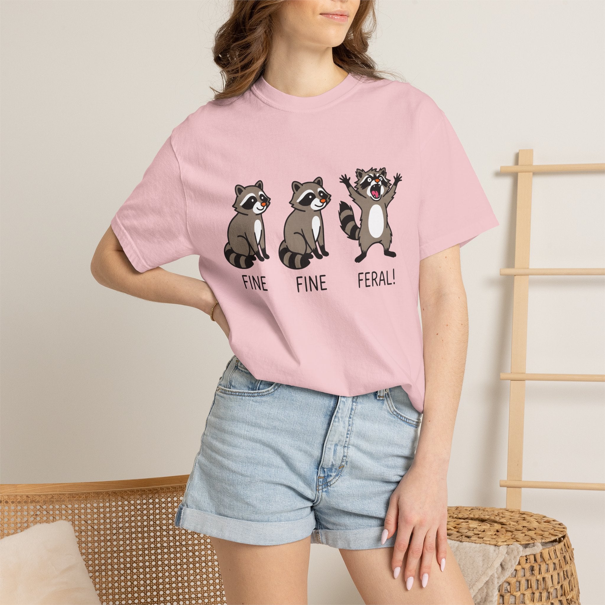 Raccoon Group Shirt Nurses Wildlife Gift Women Comic Tee Trash Panda T-Shirt Nurse Enthusiast Cartoon Tshirt Wildlife Graphic Simple Funny