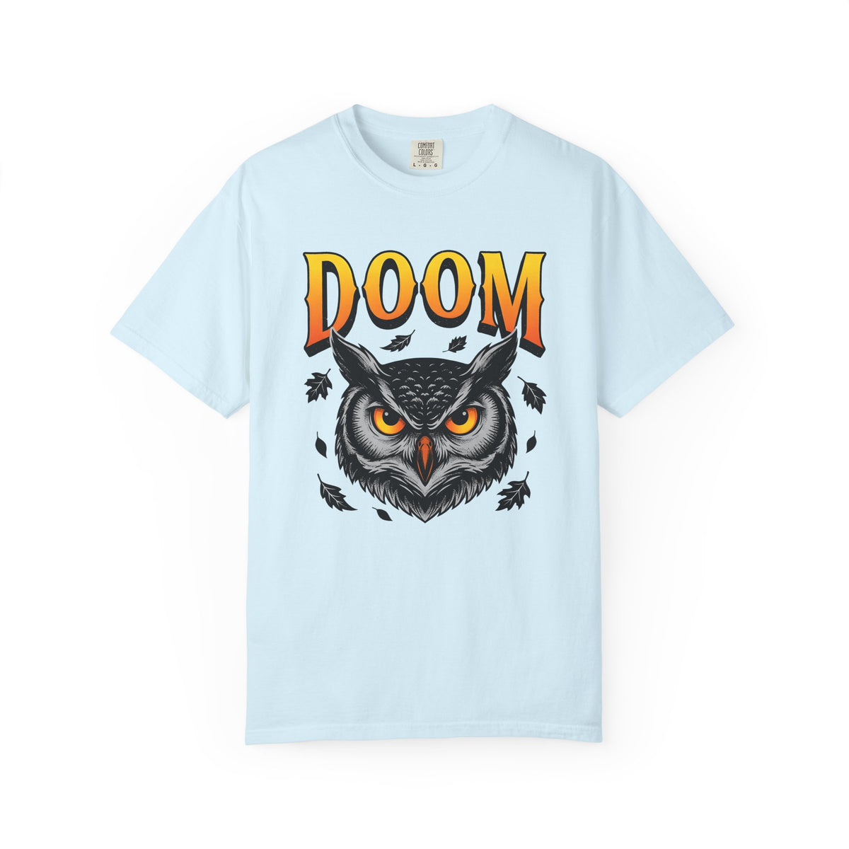 Owl Face Shirt Halloween Wildlife Unisex Gift Creepy Tee Owl T-Shirt Horror Fan