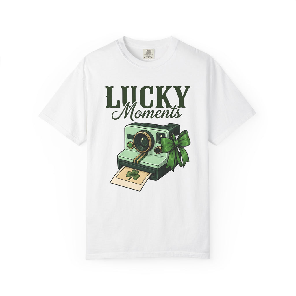 Vintage Camera Shirt St Patrick's Day Photography Gift Women Retro Tee Camera T-Shirt Patrick's Day Enthusiast Vintage Camera Tshirt Photo