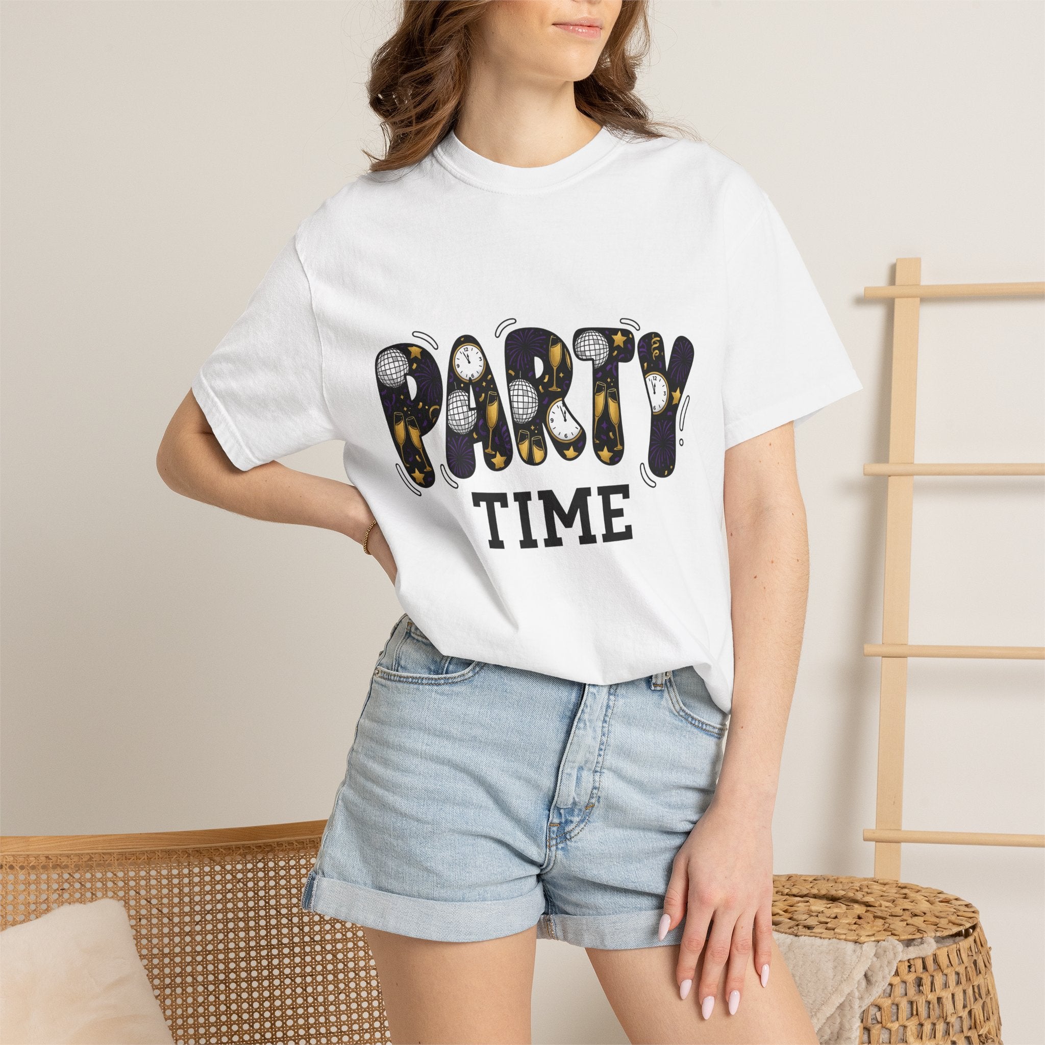 Celebration Icons Shirt Holiday Festivity Gift Women Striking Tee Party T-Shirt Celebration Fan Festive Tshirt Party Graphic Classic Toast