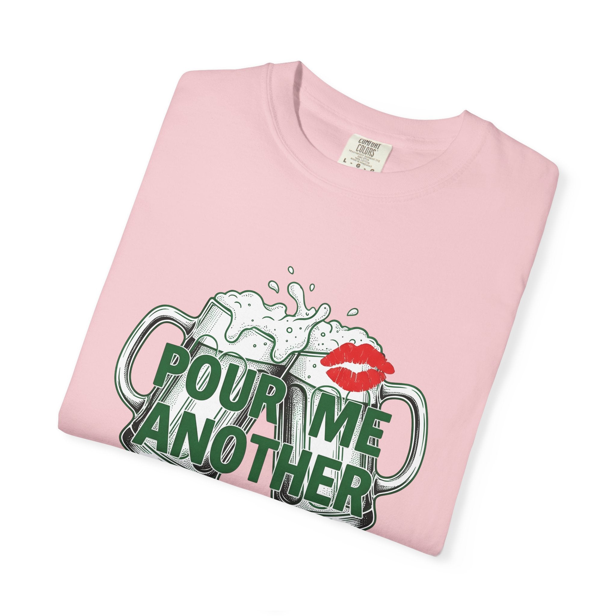 Beer Cups Shirt St Patrick's Day Liquids Gift Women Throwback Tee Pint Glass T-Shirt Shamrock Fan Vintage Tshirt Beverage Graphic Doodle