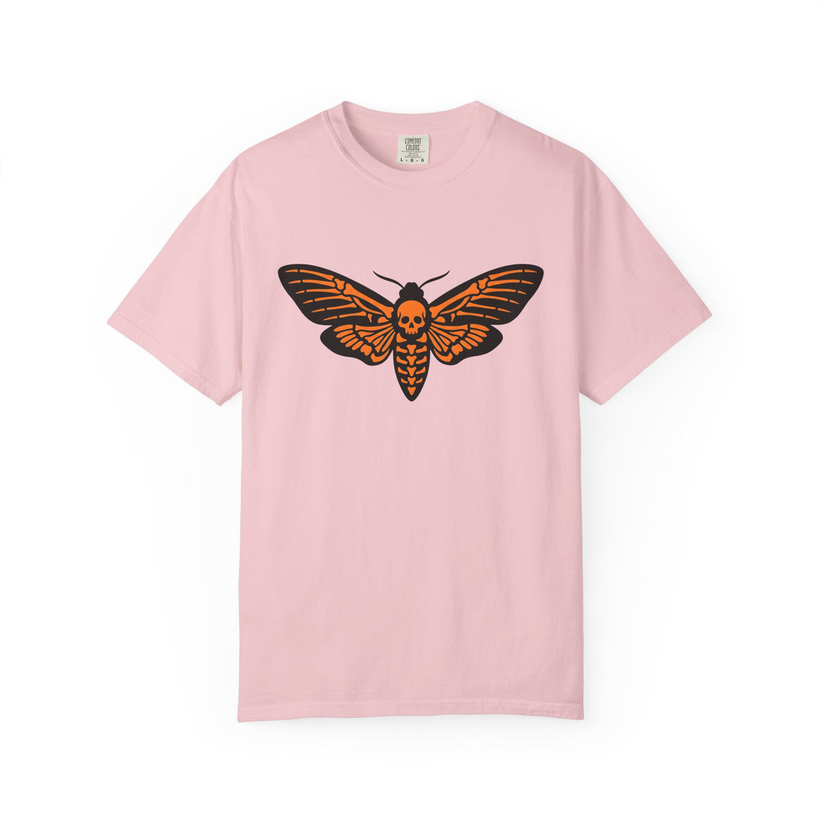 Death Moth Shirt Halloween Gothic Unisex Gift Bold Graphic Tee Moth T-Shirt