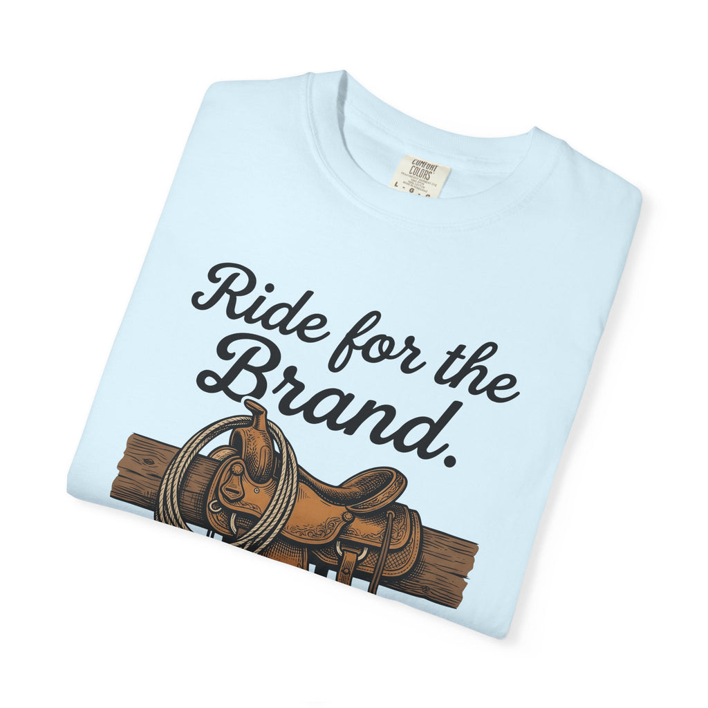 Leather Saddle Shirt Cowgirl Livestock Gift Women Distressed Tee Saddle T-Shirt Rodeo Fan Vintage Tshirt Livestock Graphic Doodle Noose