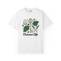 Classic Key Roses Shirt St Patricks Day Prosperity Gift Women Vintage Tee Floral Keys T-Shirt Luck Enthusiast Retro Tshirt Abundance Graphic