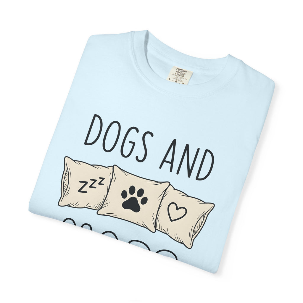 Dog Paw Pillow Shirt Dog Home Gift Women Doodle Tee Paw Pillow T-Shirt Dog Fan Hand Drawn Tshirt Home Decor Graphic Minimalist Heart Tshirt