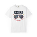 Eyewear Fireworks Shirt 4th Of July Freedom Gift Women Sketch Tee Glasses T-Shirt Fireworks Fan Spectacles Tshirt Liberty Graphic Minimalist