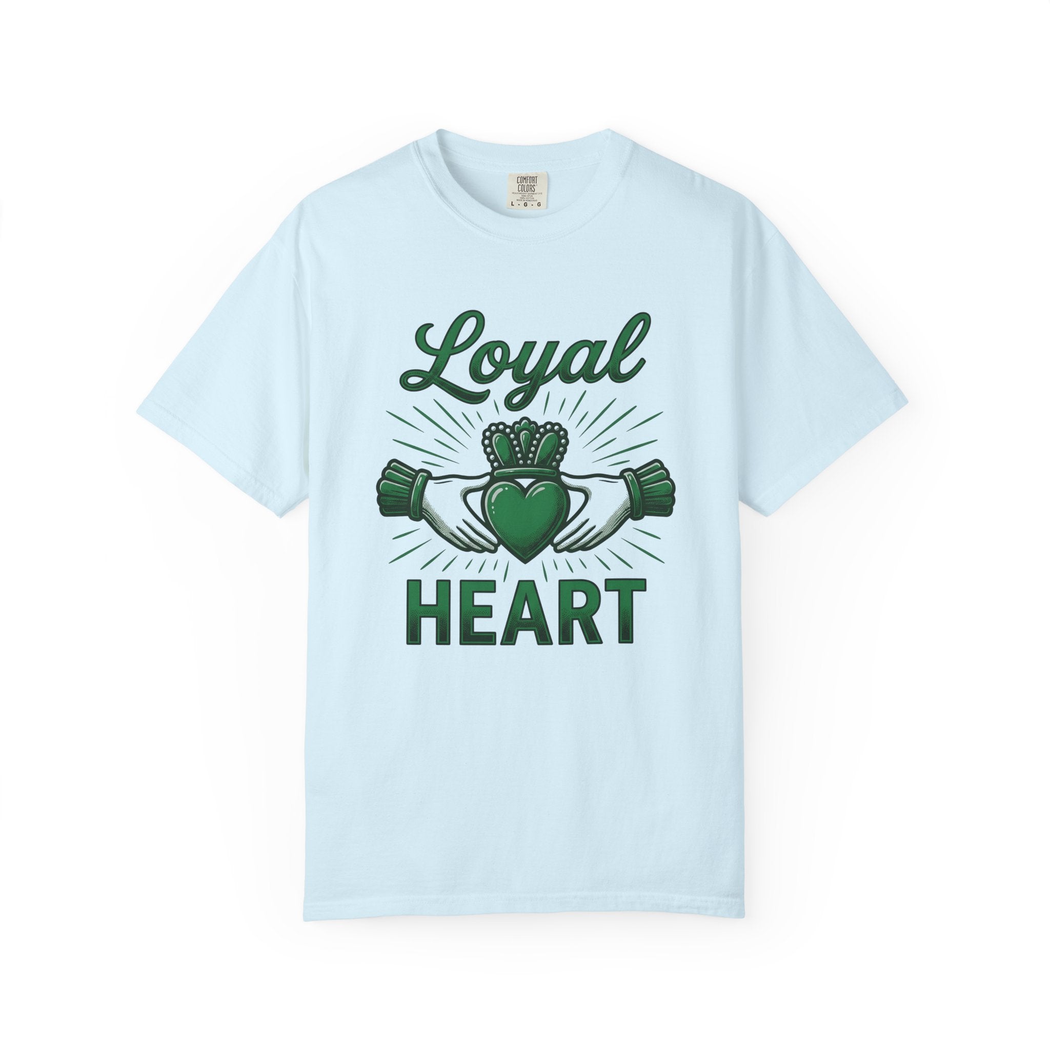 Claddagh Heart Shirt St Patrick's Day Irish Gift Women Vintage Tee Heart Symbol T-Shirt Shamrock Fan Celtic Graphic Tshirt Hand Drawn Crown