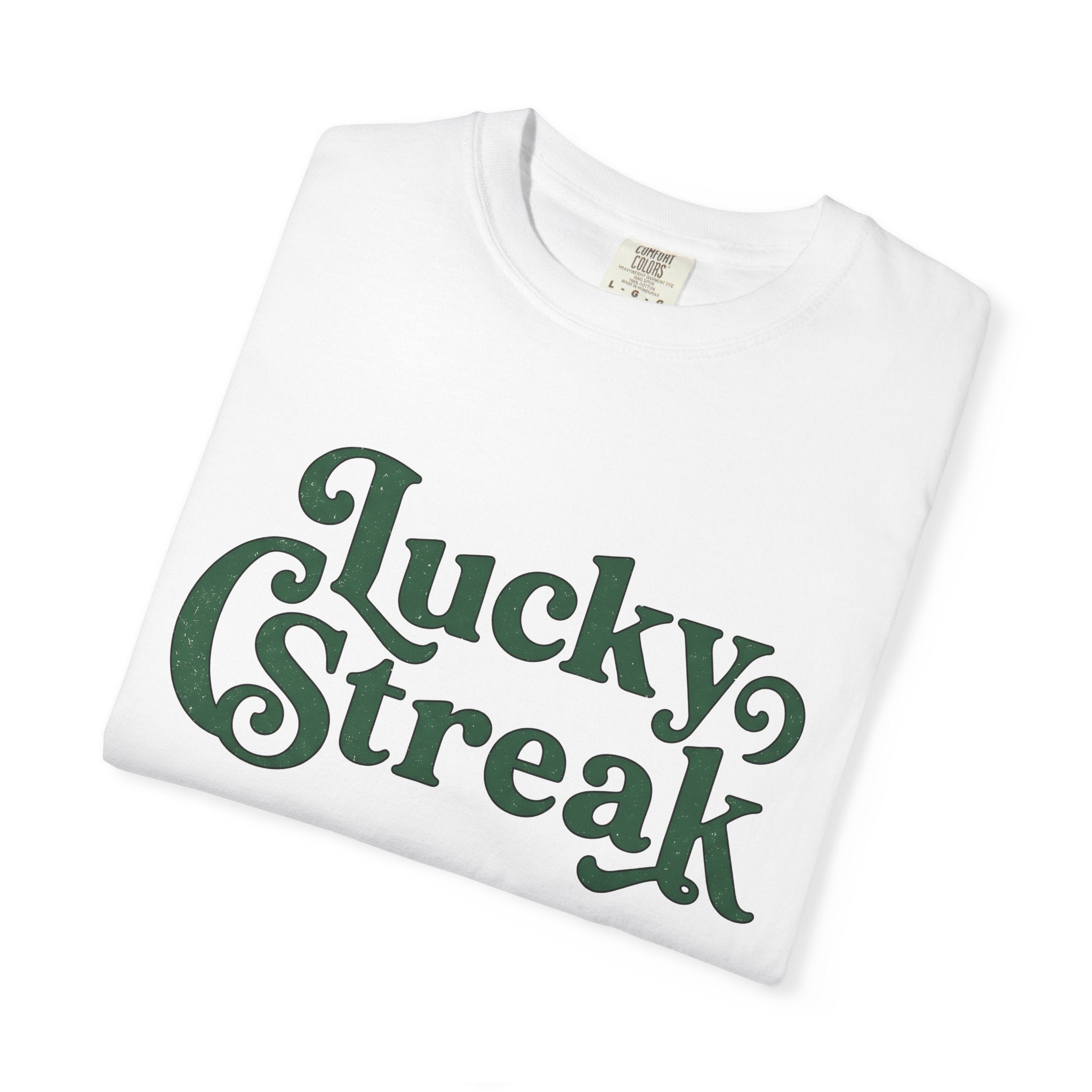 Lucky Quote Shirt St Patrick's Day Event Gift Women Antique Tee Fortune T-Shirt Shamrock Fan Vintage Tshirt Party Graphic Midcentury