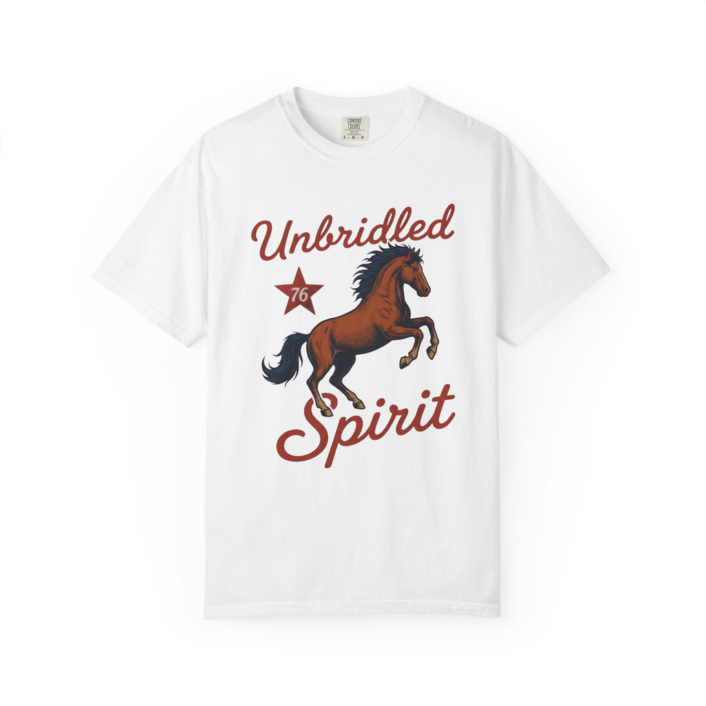 Bucking Horse Shirt America Flag Gift Women Retro Tee Bronco T-Shirt Patriot Fan Rodeo Tshirt Banner Graphic Sketch Star Tshirt