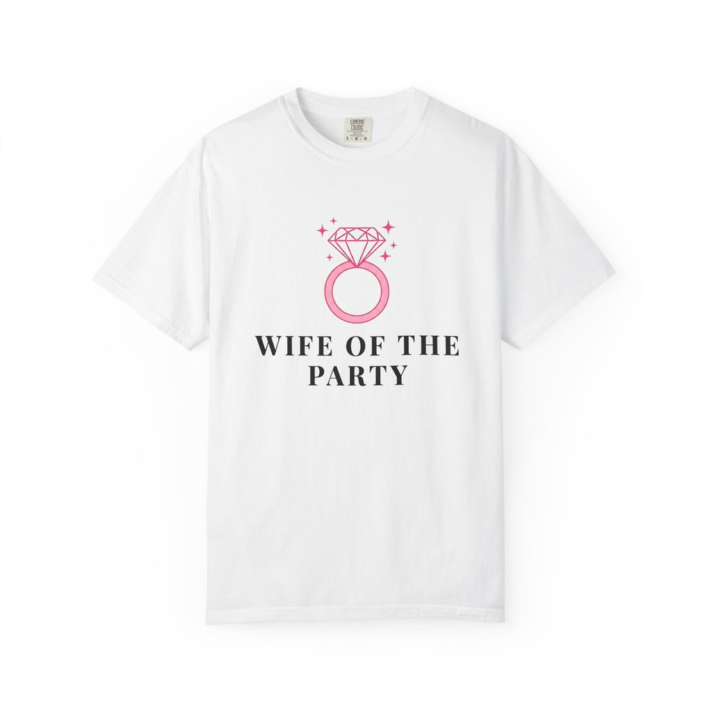 Diamond Ring Shirt Bridal Bachelorette Gift Women Minimalist Tee Engagement Ring T-Shirt Bride Fan Simple Tshirt Hen Party Graphic Modern