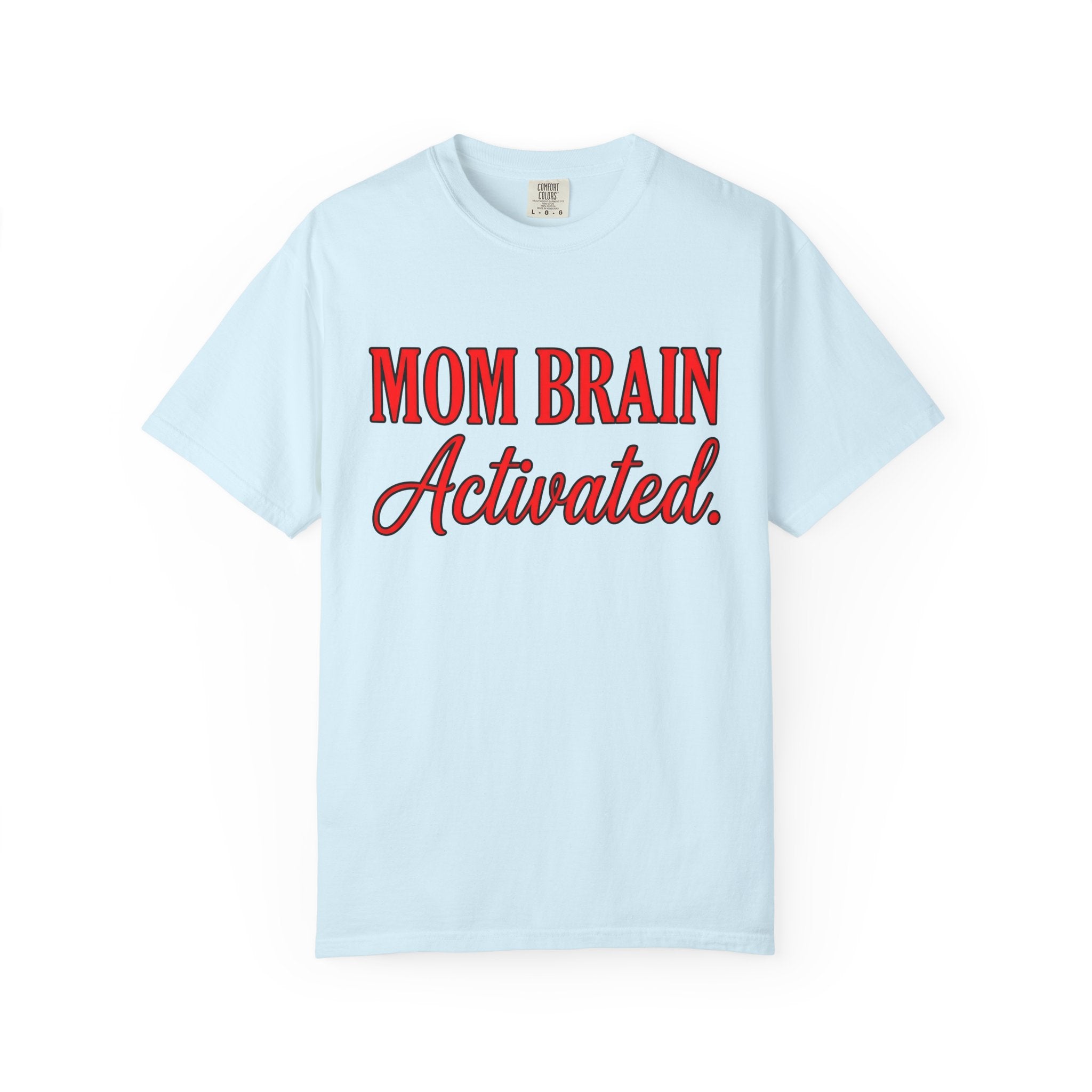 Bold Script Text Shirt Moms Parenting Gift Women Funny Tee Calligraphy T-Shirt Motherhood Fan Humorous Tshirt Parenting Graphic Retro