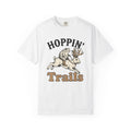 Horned Hare Frog Shirt Easter Fauna Gift Women Old School Tee Frog T-Shirt Easter Fan Toad Tshirt Wildlife Graphic Line Art Leather Boots