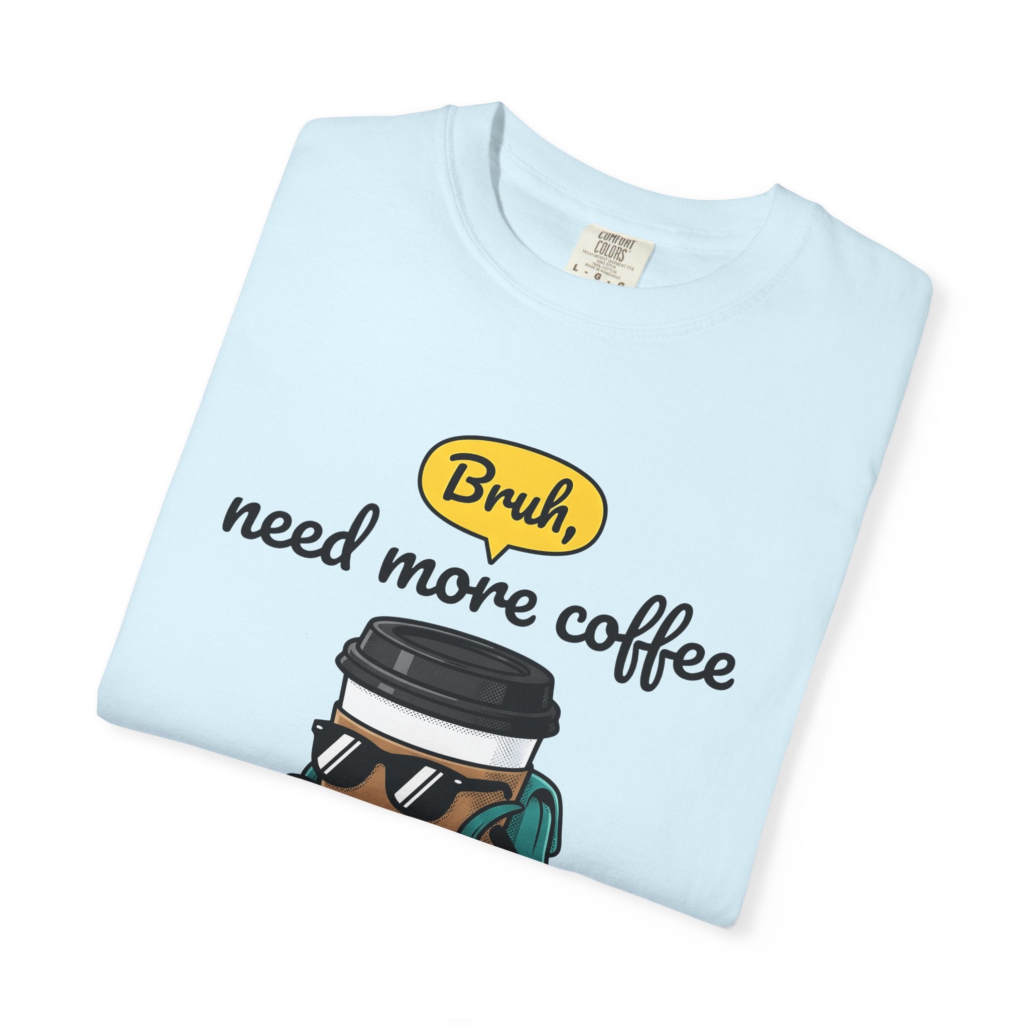 Latte Character Shirt Coffee Comedy Gift Women Animation Tee Coffee T-Shirt Coffee Fan Cartoon Tshirt Humor Graphic Classic Sun Glasses