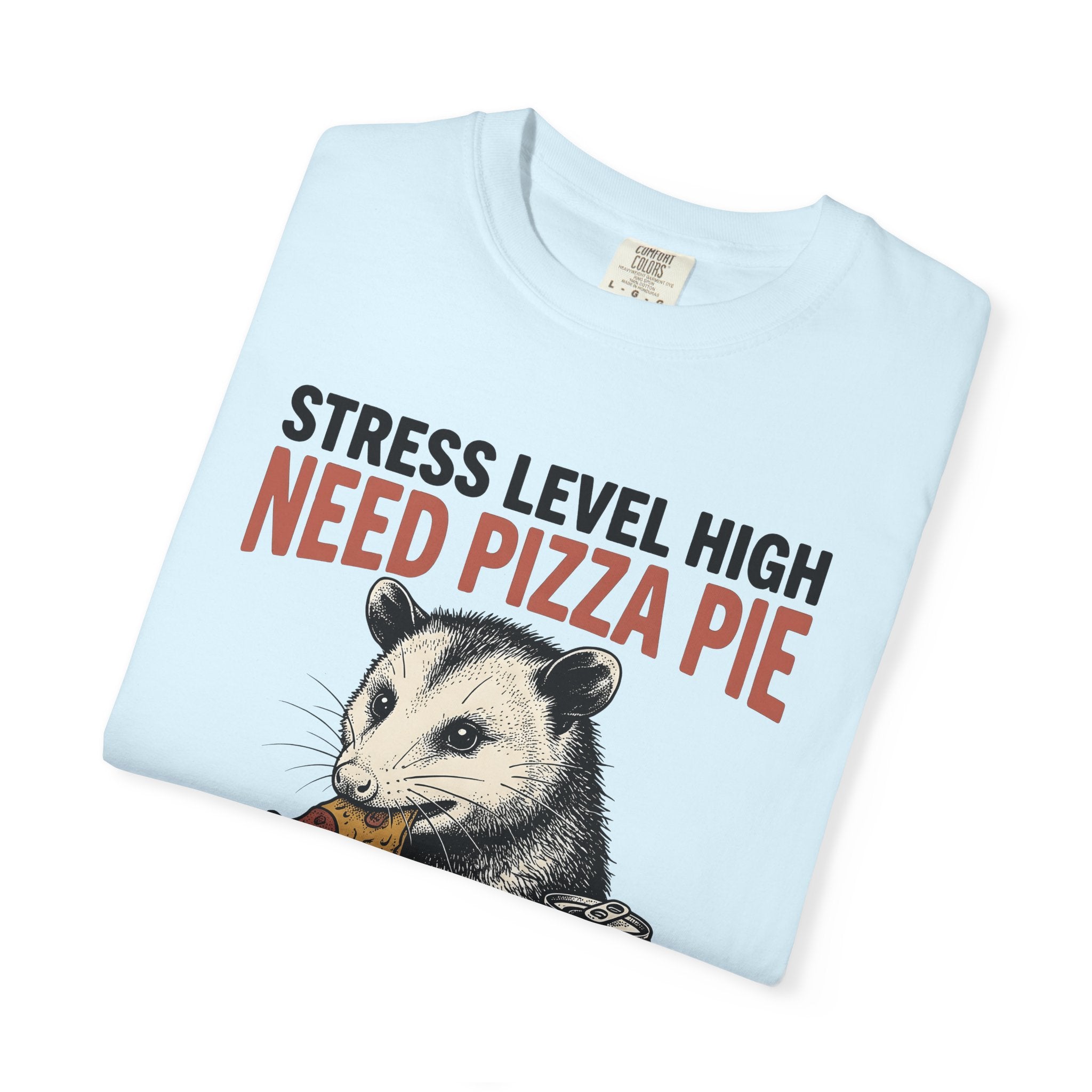 Opossum Pie Shirt Funny Pet Gift Women Cartoon Tee Possum T-Shirt Comedian Fan Humor Tshirt Animal Graphic Sketch Soft Drink Tshirt