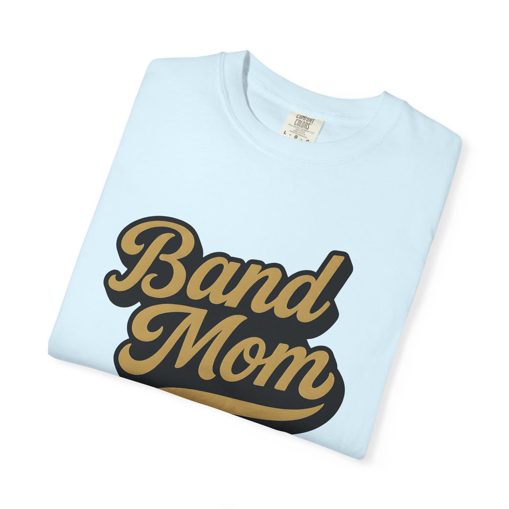 Band Mom Phrase Shirt Moms Sound Gift Women Handwritten Script Tee Concert Mom T-Shirt Mom Fan Typography Tshirt Audio Graphic Classic