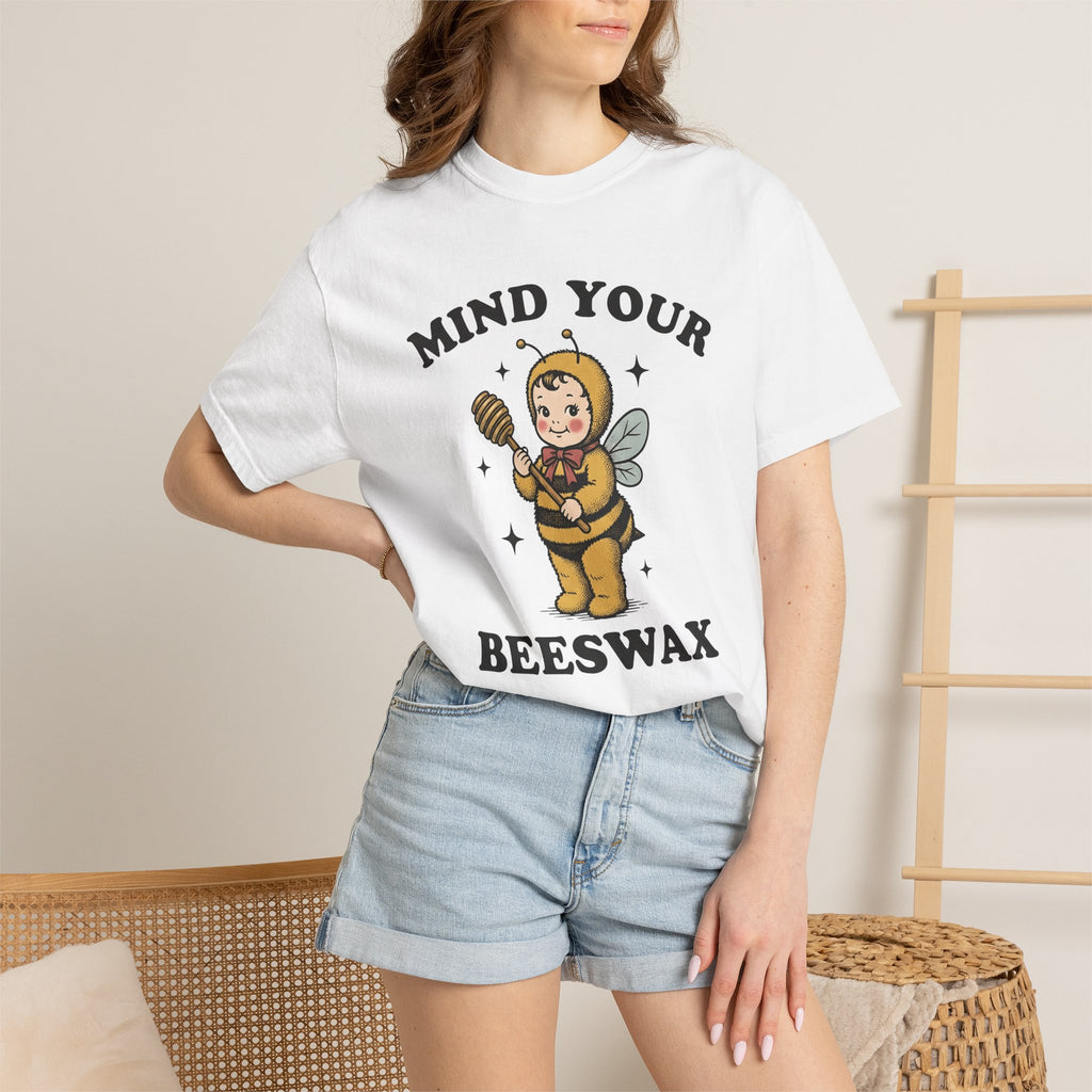 Bee Costume Kid Shirt Funny Animal Gift Women Vintage Tee Bee T-Shirt Humor Fan Distressed Graphic Retro Honey Dipper Tshirt