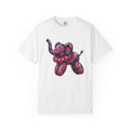 Balloon Elephant Shirt Cute Animal Gift Women Kawaii Tee Balloon Animal T-Shirt Adorable Fan Cute Illustration Creature Graphic Cartoon Rose