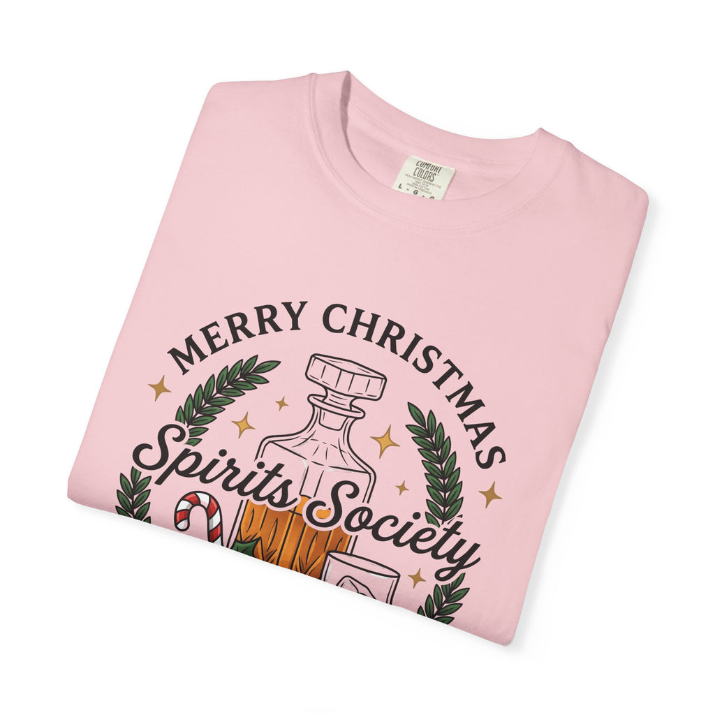 Bourbon Decanter Shirt Christmas Beverage Gift Women Seasonal Tee Decanter T-Shirt Holiday Fan Winter Tshirt Drink Graphic Classic Candy