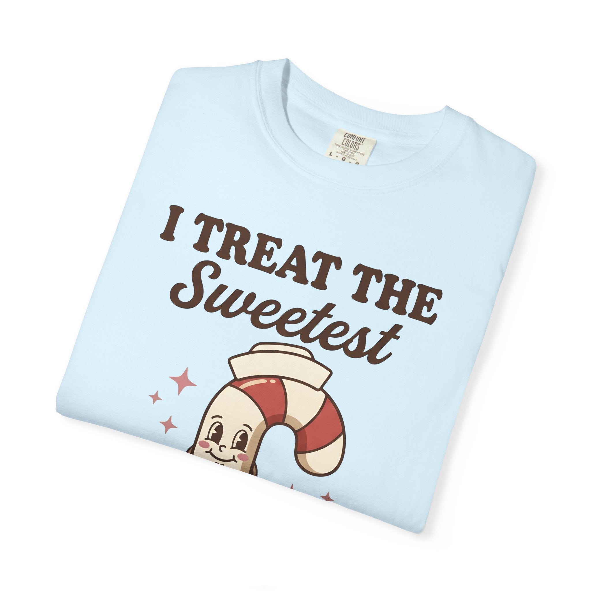 Nurse Candy Cane Shirt Christmas Hospital Gift Women Cute Tee Registered Nurse T-Shirt Xmas Fan Nurse Practitioner Tshirt Medical Center